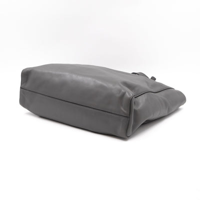 Shopping Tote Grey Soft Calfskin