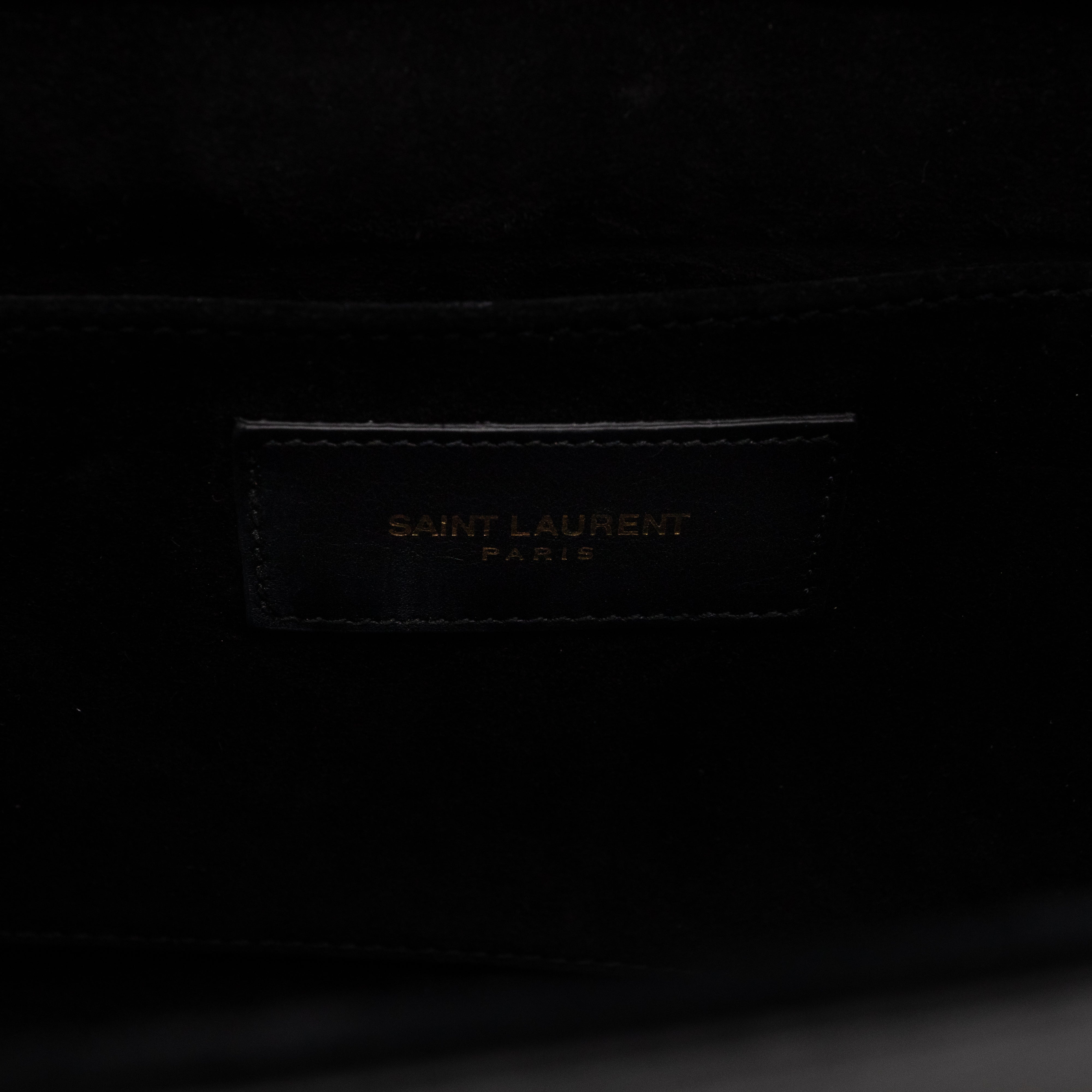 Chyc Clutch Black Leather