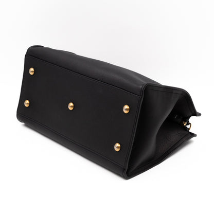 Small Cabas Chyc Black Leather