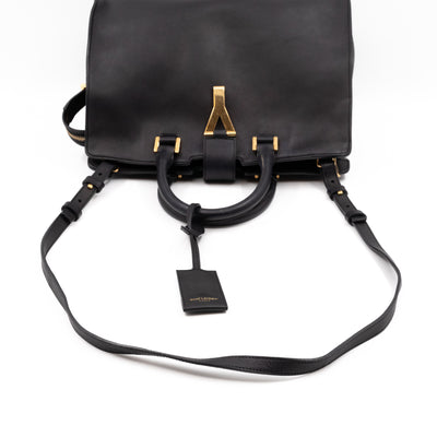 Small Cabas Chyc Black Leather