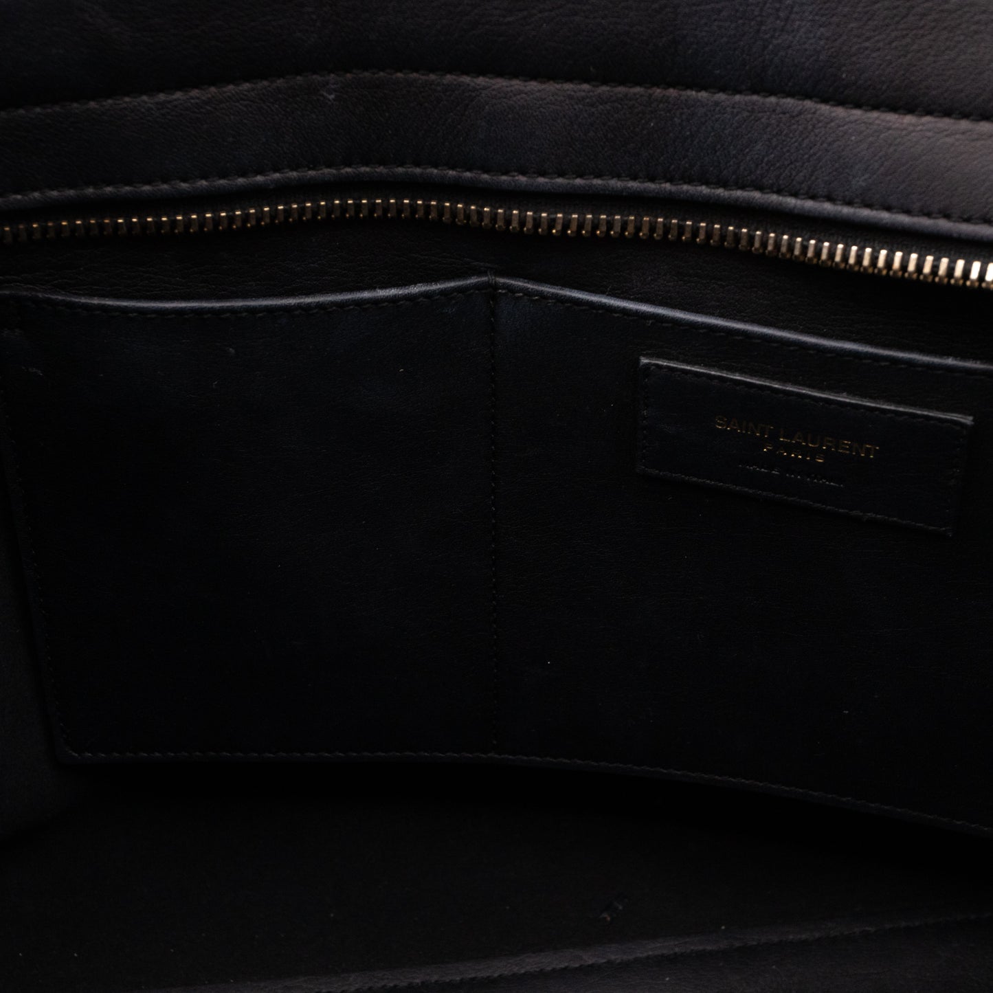 Small Cabas Chyc Black Leather