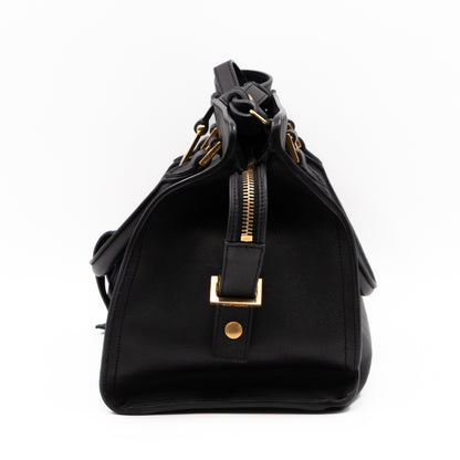 Small Cabas Chyc Black Leather