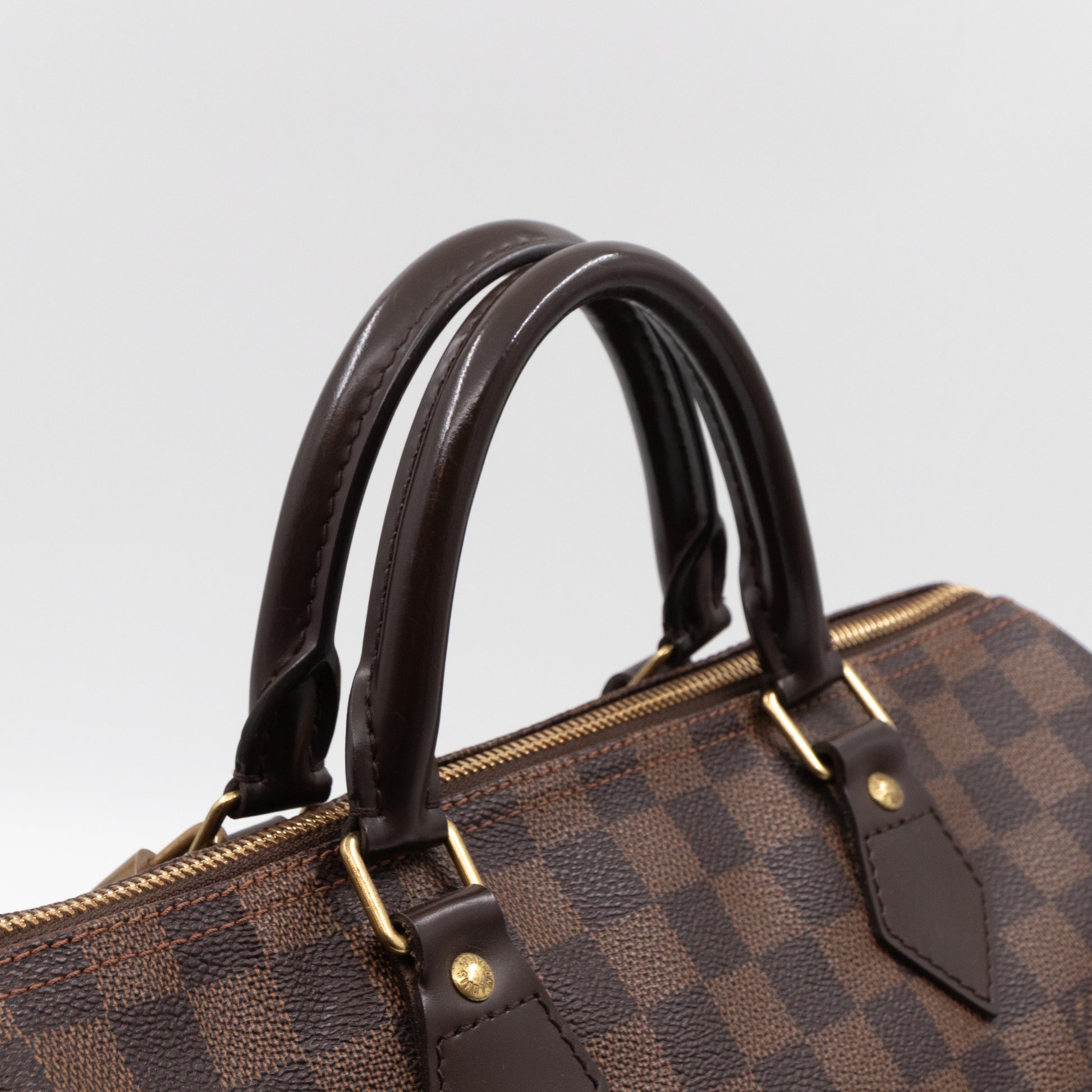 Speedy 30 Damier Ebene – Keeks Designer Handbags