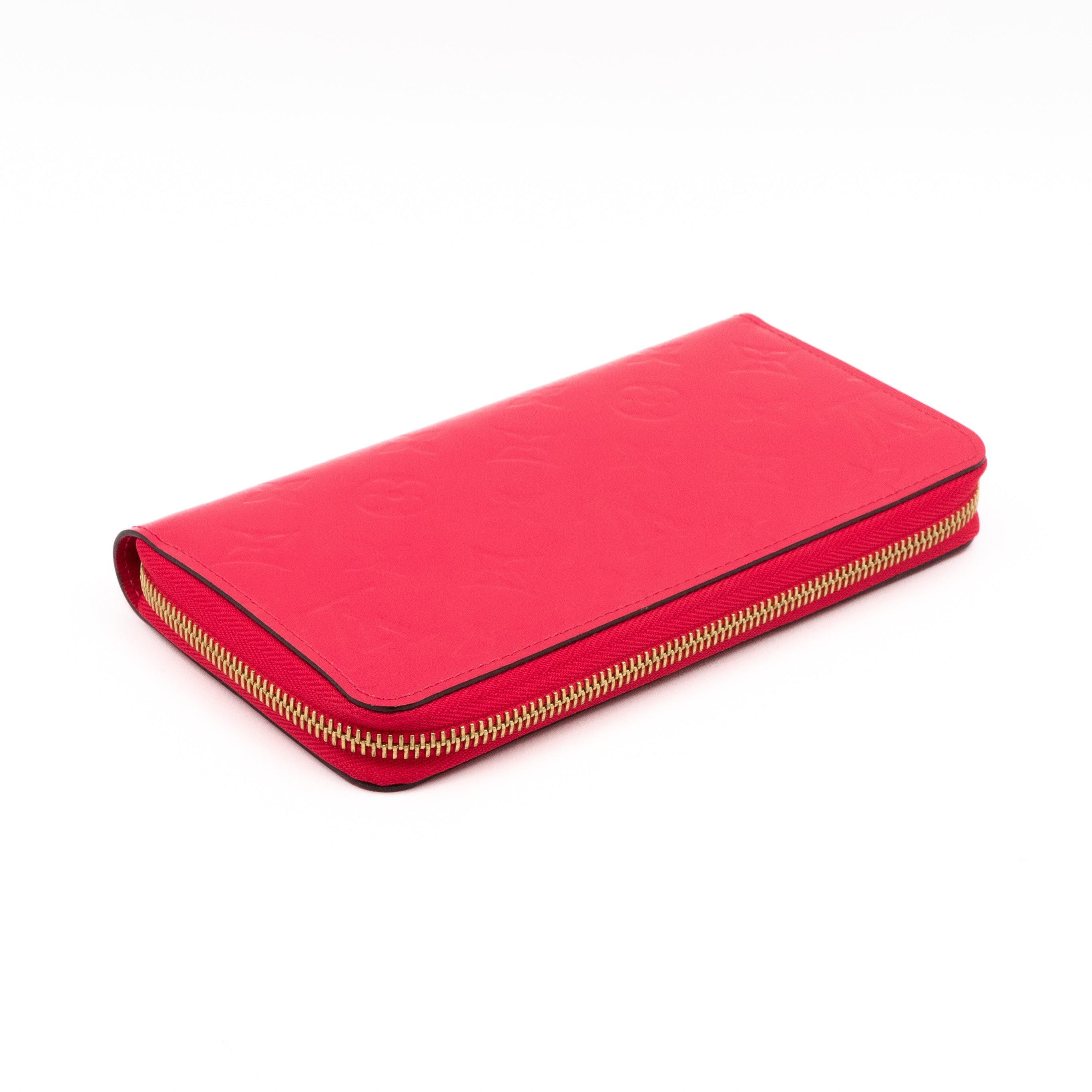 Zippy Wallet Vernis Hot Pink