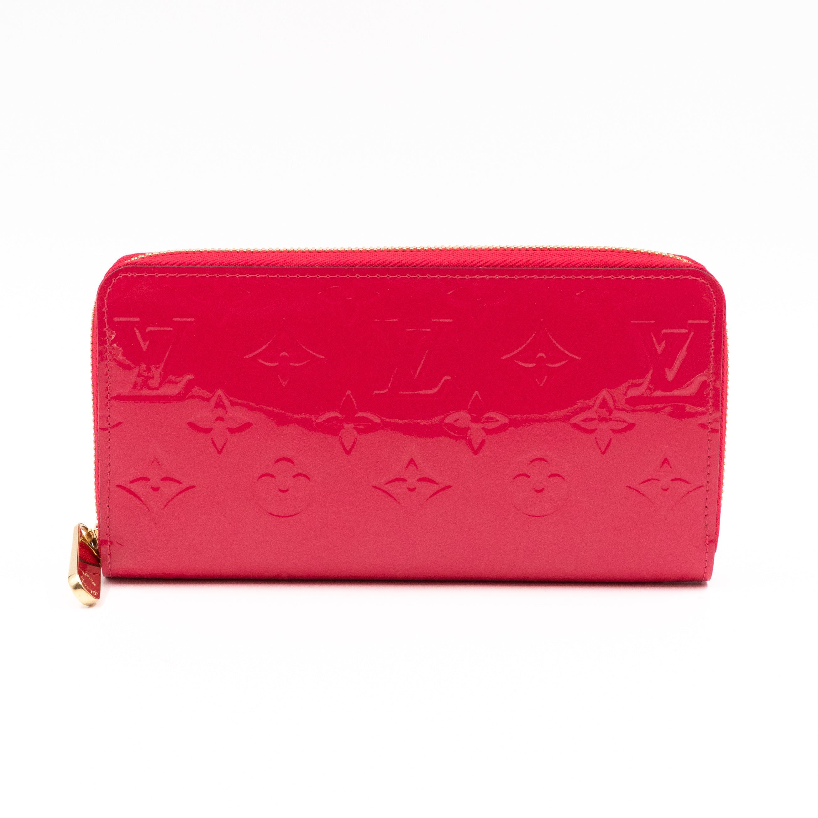Zippy Wallet Vernis Hot Pink