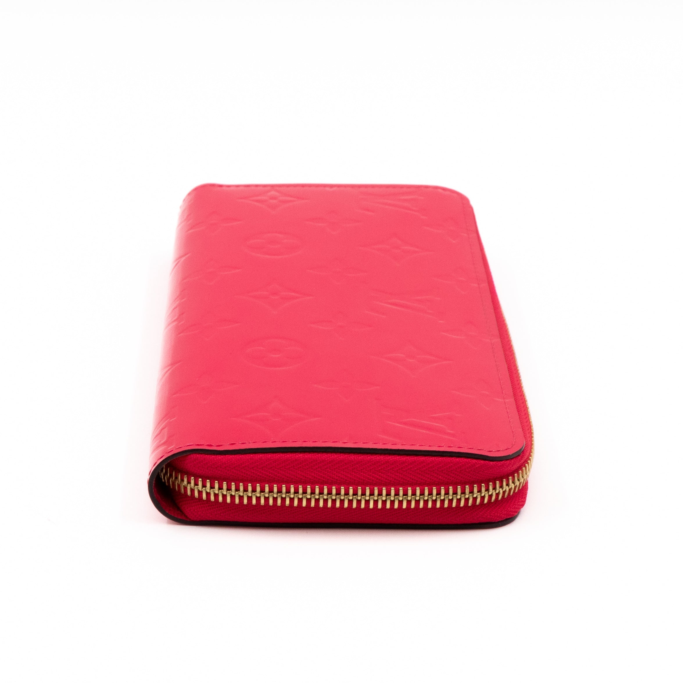 Zippy Wallet Vernis Hot Pink