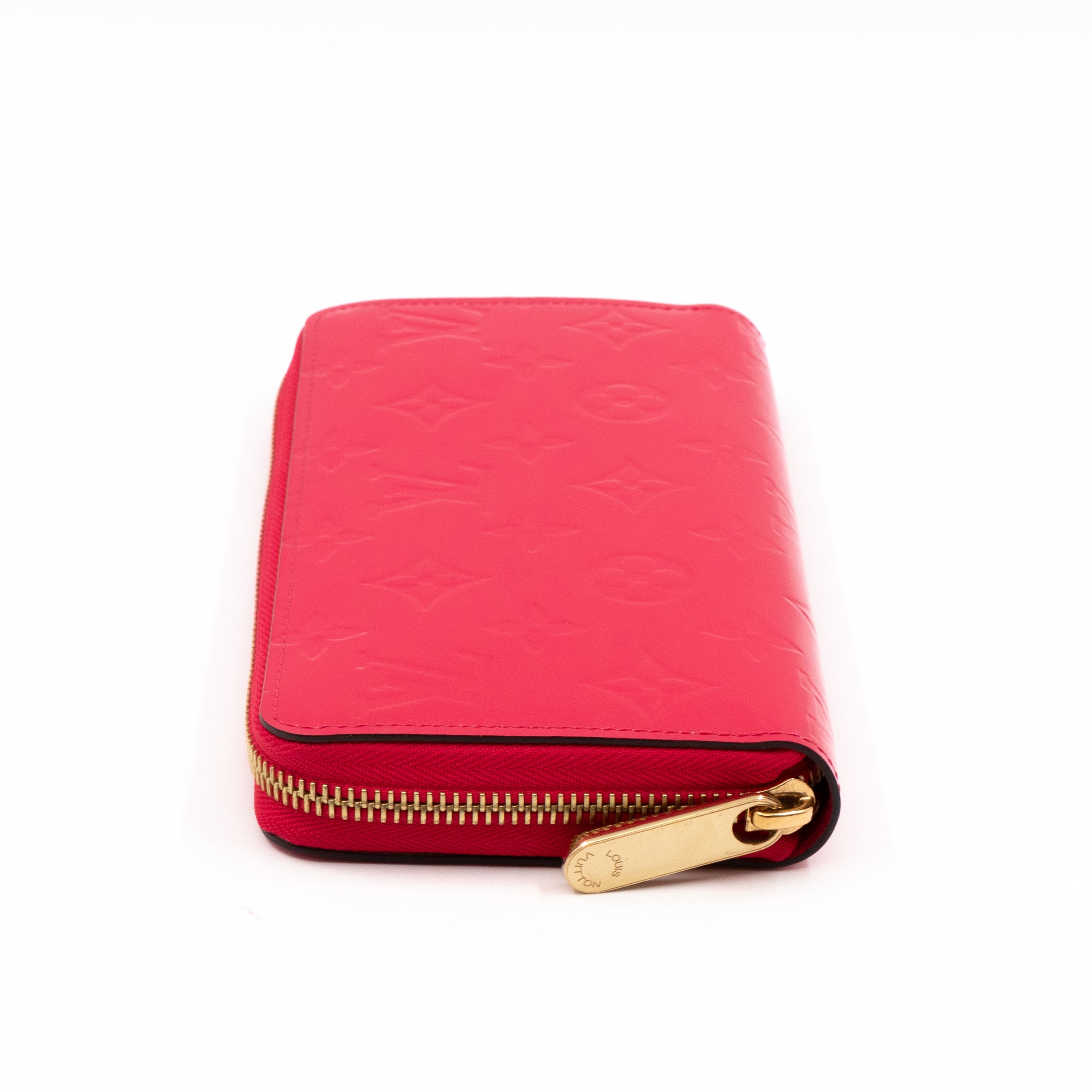 Zippy Wallet Vernis Hot Pink