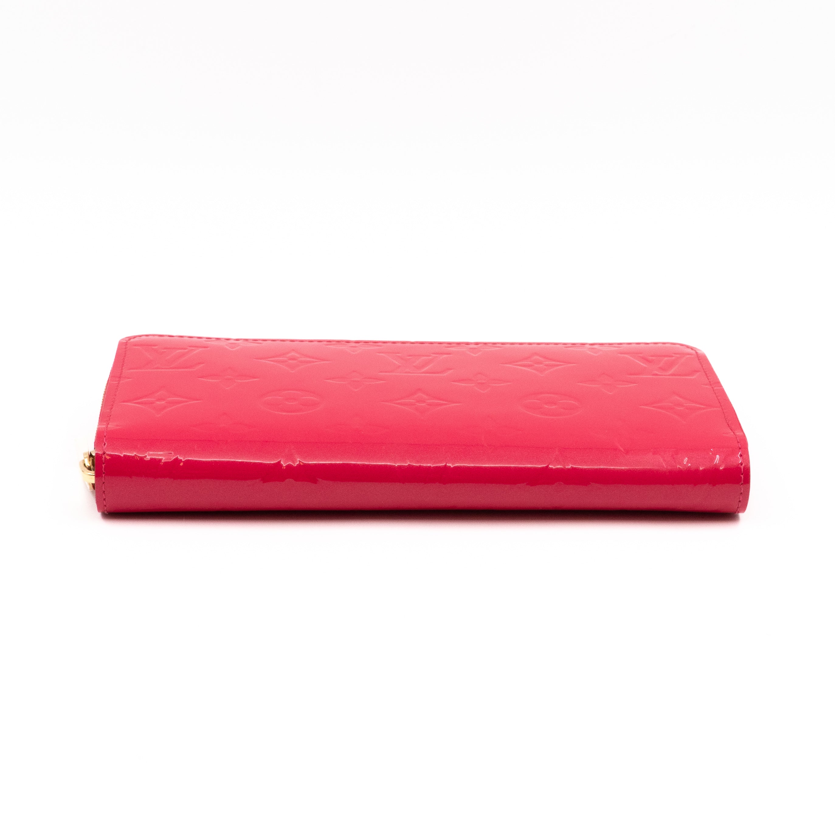 Zippy Wallet Vernis Hot Pink