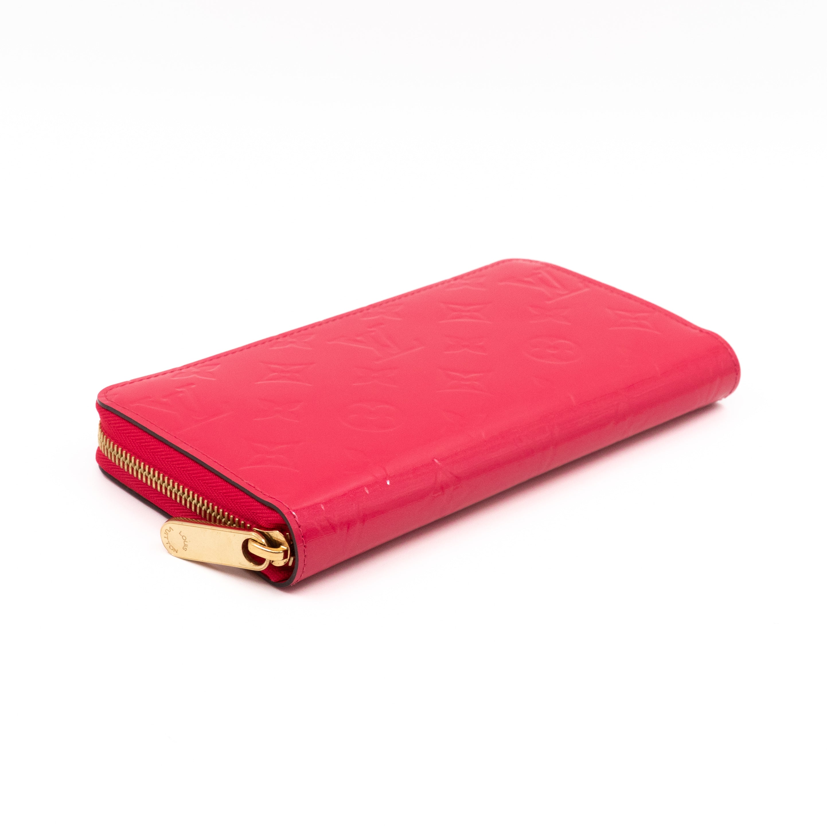 Zippy Wallet Vernis Hot Pink