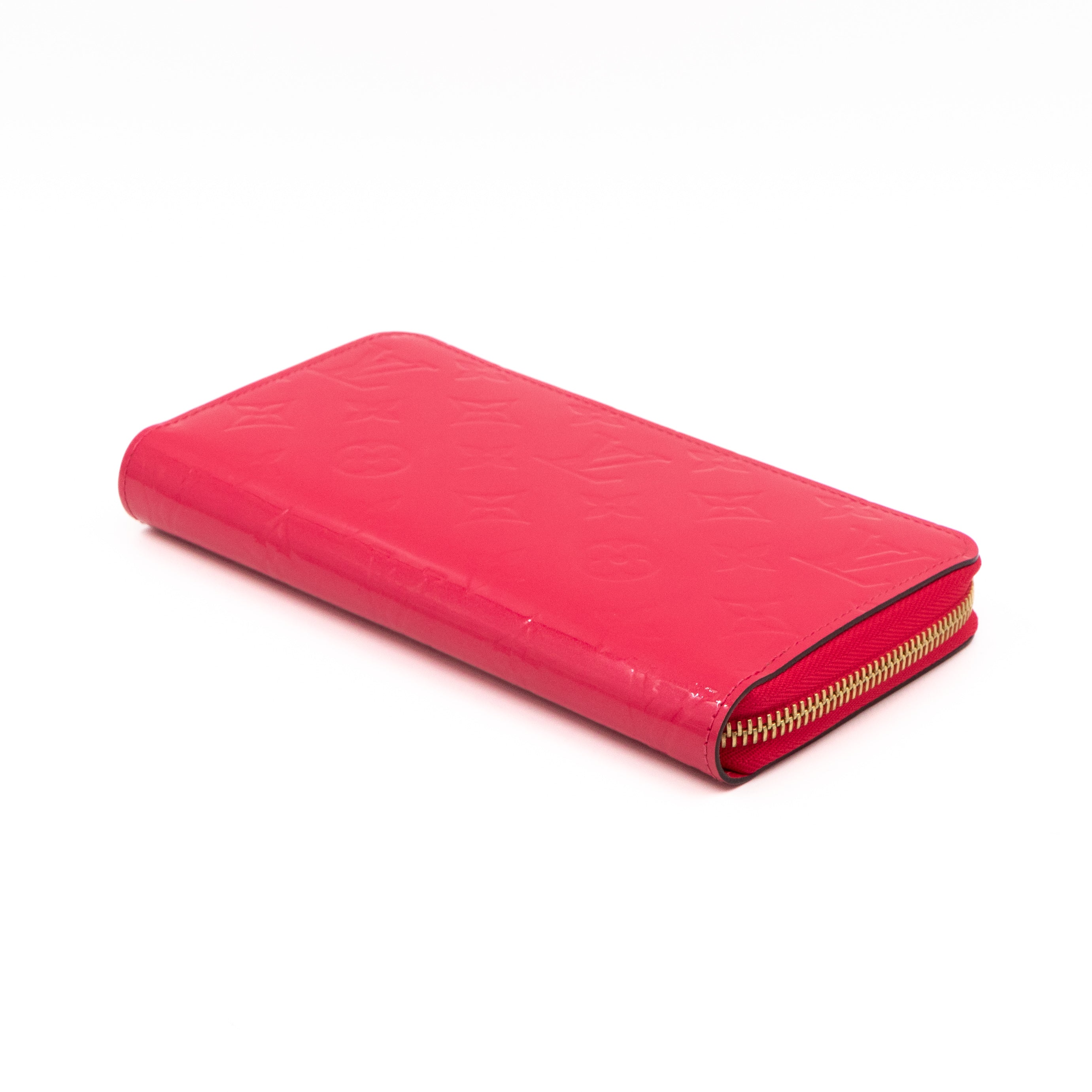 Zippy Wallet Vernis Hot Pink