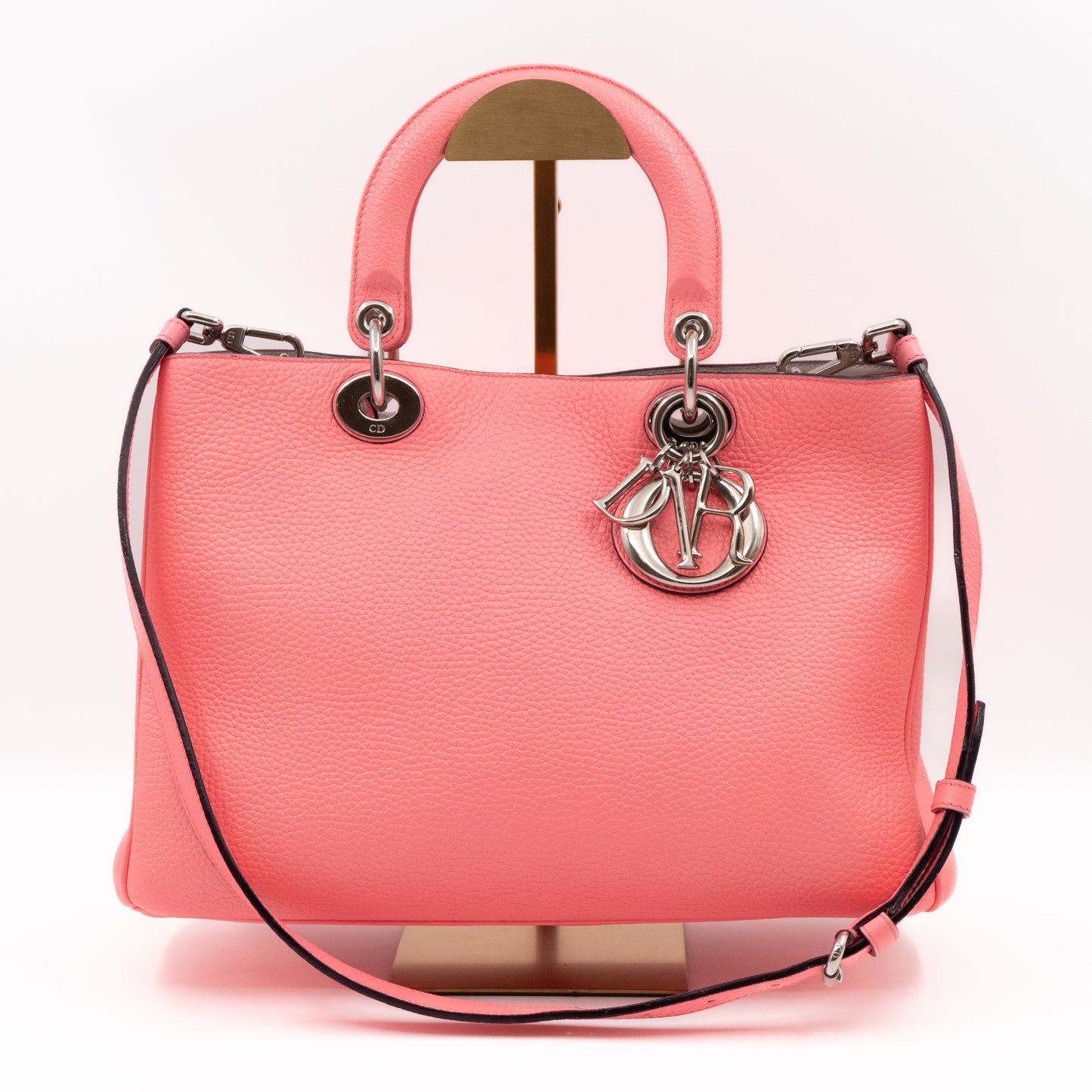 Diorissimo Small Light Pink Leather