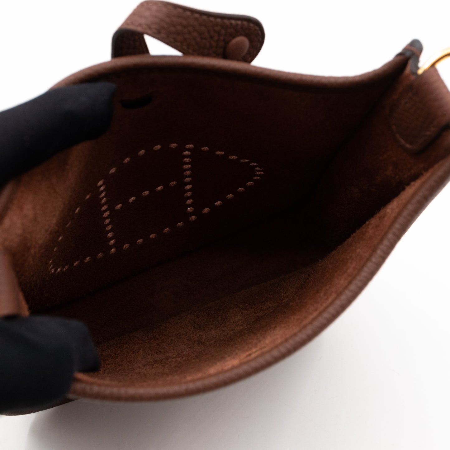 Evelyne 16 Mini Cacao Leather