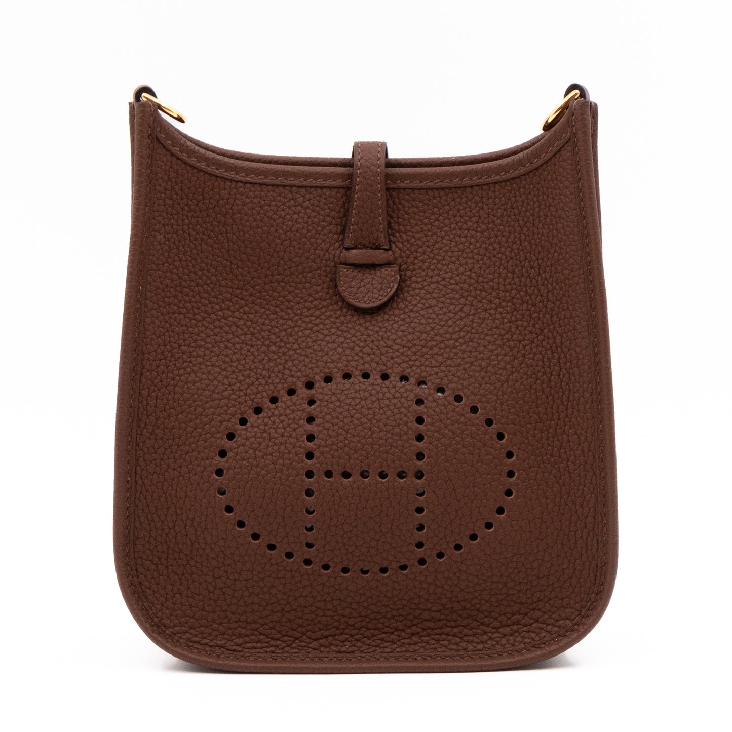 Evelyne 16 Mini Cacao Leather