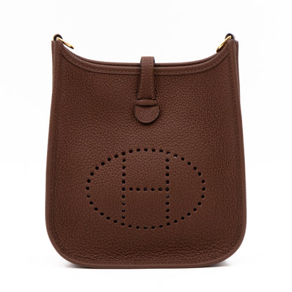 Evelyne 16 Mini Cacao Leather