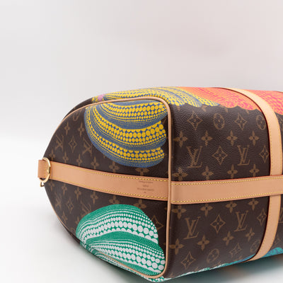 Keepall 45 Bandouliere LV x YK Monogram Pumpkin
