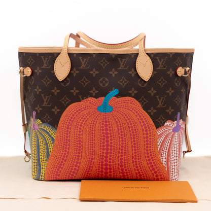 Neverfull MM LV x YK Monogram Pumpkins