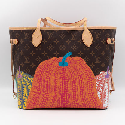 Louis Vuitton Neverfull MM LV x YK Monogram Pumpkins – Queen Station
