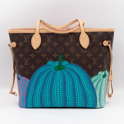 Neverfull MM LV x YK Monogram Pumpkins