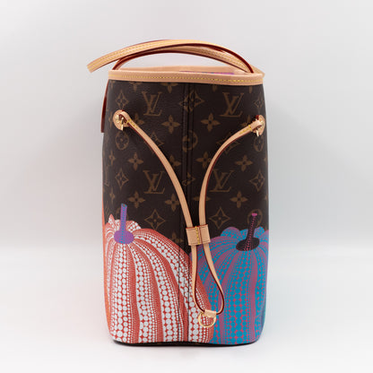 Neverfull MM LV x YK Monogram Pumpkins