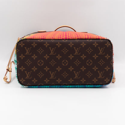 Neverfull MM LV x YK Monogram Pumpkins