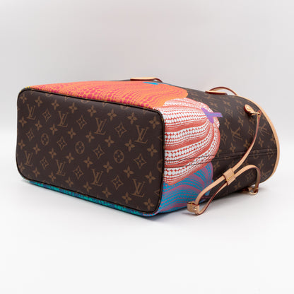 Neverfull MM LV x YK Monogram Pumpkins