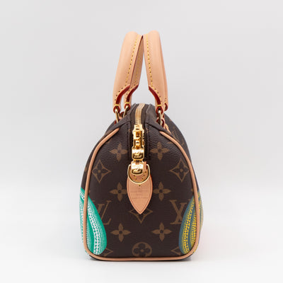 Speedy 20 Bandouliere LV x YK Monogram Pumpkins