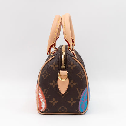 Speedy 20 Bandouliere LV x YK Monogram Pumpkins