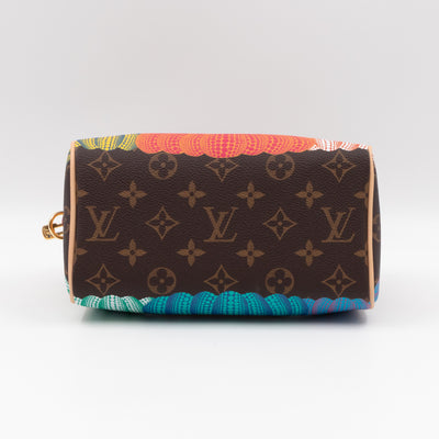 Speedy 20 Bandouliere LV x YK Monogram Pumpkins