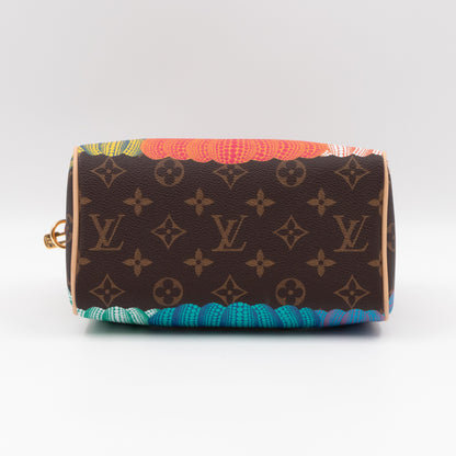 Speedy 20 Bandouliere LV x YK Monogram Pumpkins