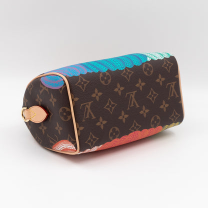 Speedy 20 Bandouliere LV x YK Monogram Pumpkins