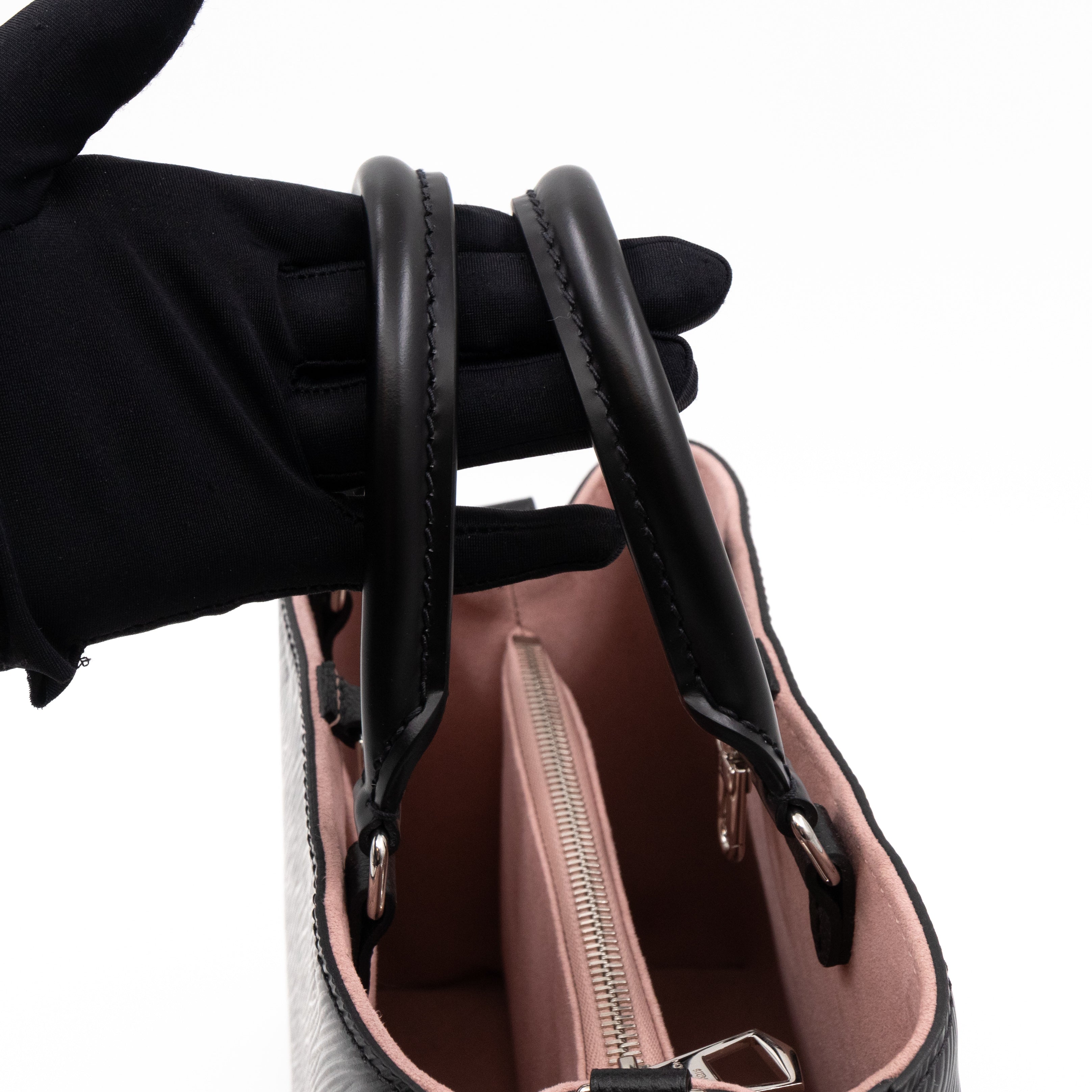 Marelle BB Tote Bag Epi Leather Black