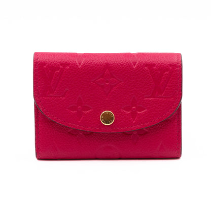 Rosalie Coin Purse Monogram Empreinte Rose Pondichery