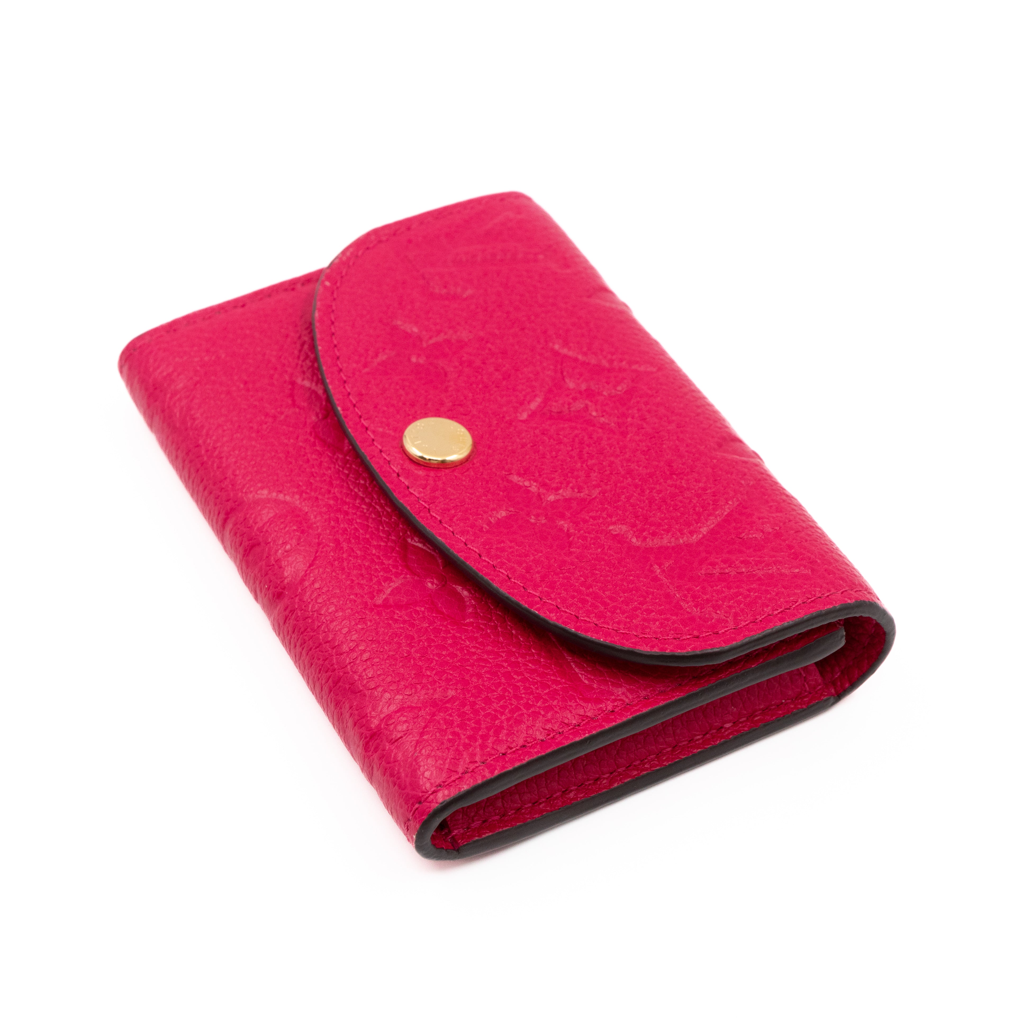 Rosalie Coin Purse Monogram Empreinte Rose Pondichery
