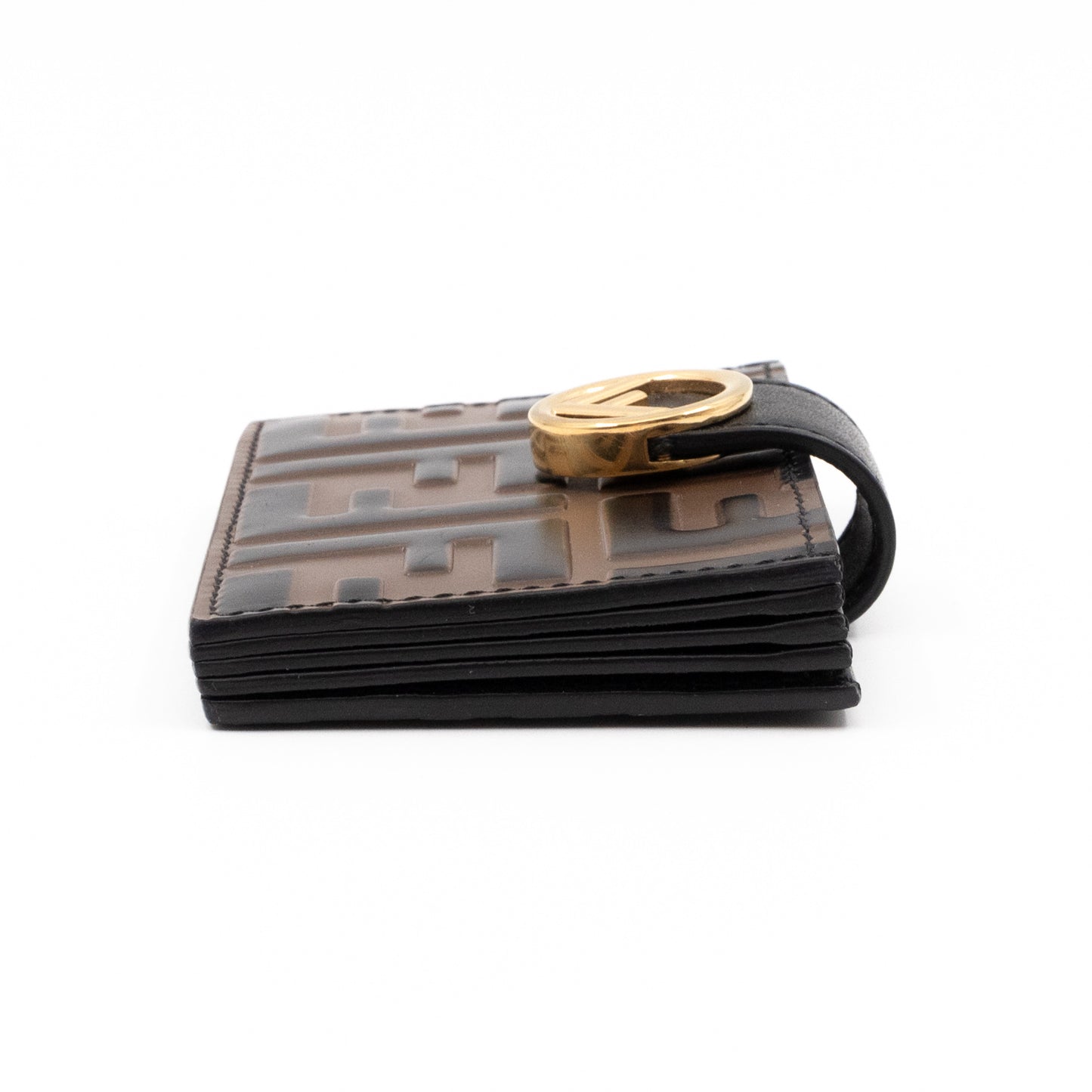 Expandable Card Holder FF Brown Leather
