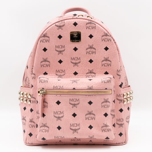 Stark Bebe Boo Side Studs Backpack Powder Pink