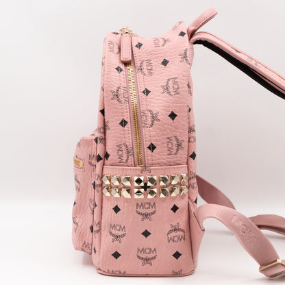 Stark Bebe Boo Side Studs Backpack Powder Pink