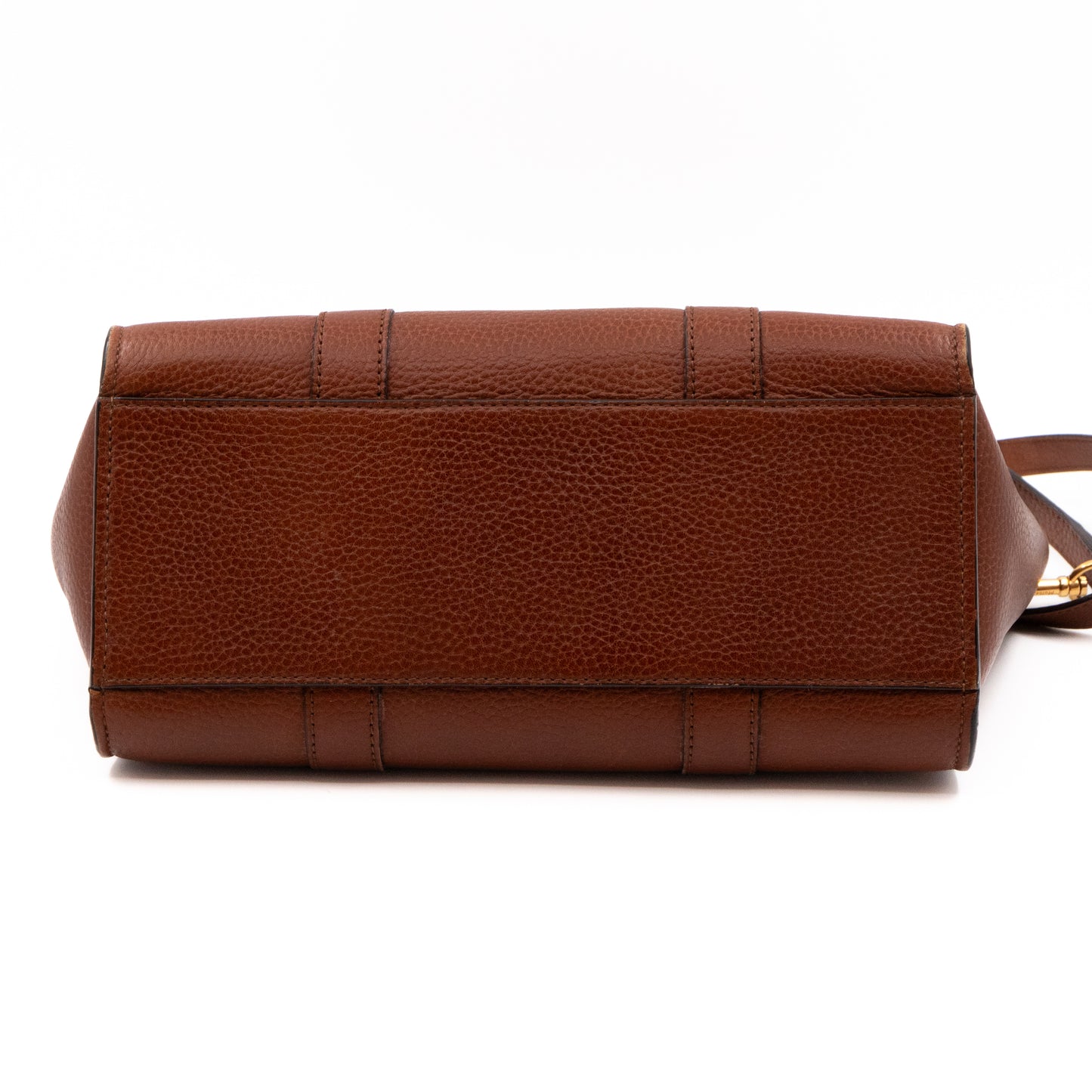 Small New Bayswater Oak Brown Leather