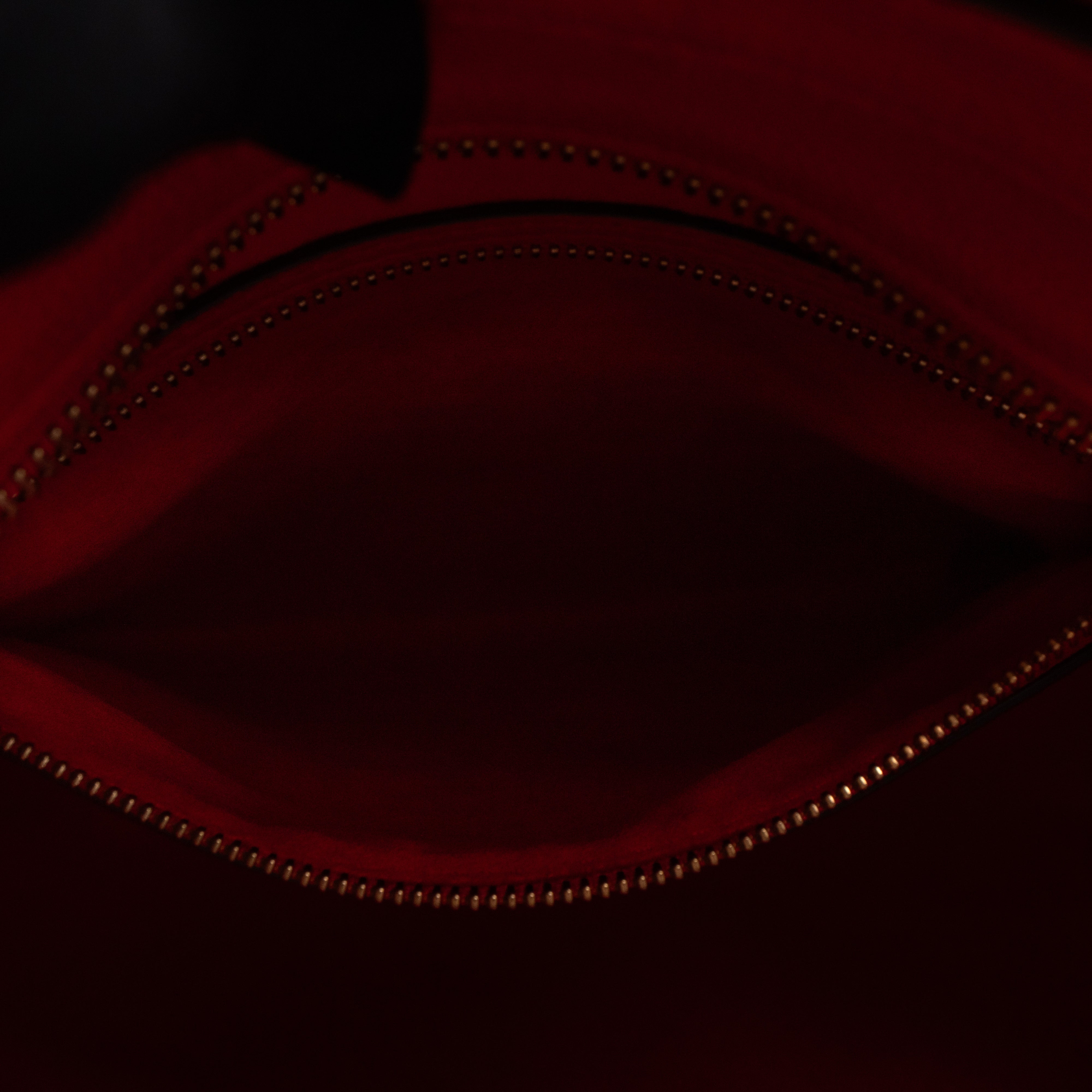 Mini Luggage Red Leather