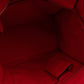 Mini Luggage Red Leather