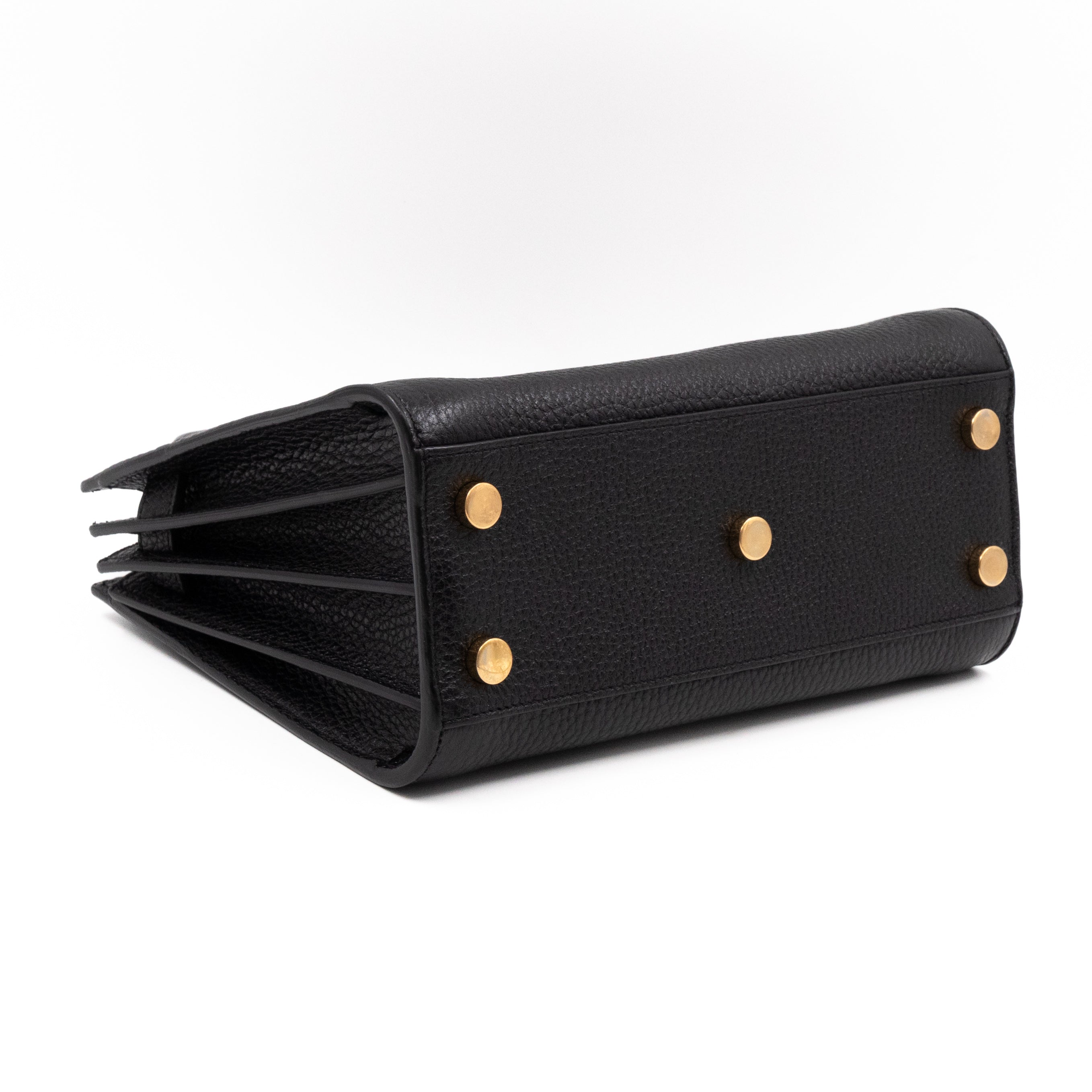 Sac de Jour Nano Black Leather
