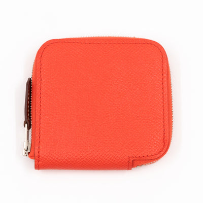 Silk'in Change Purse Rose Jaipur Leather