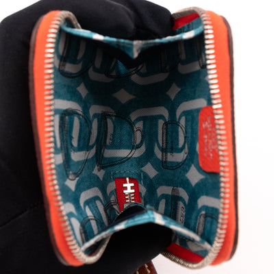 Silk'in Change Purse Rose Jaipur Leather