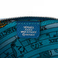 Silk'in Change Purse Blue Leather
