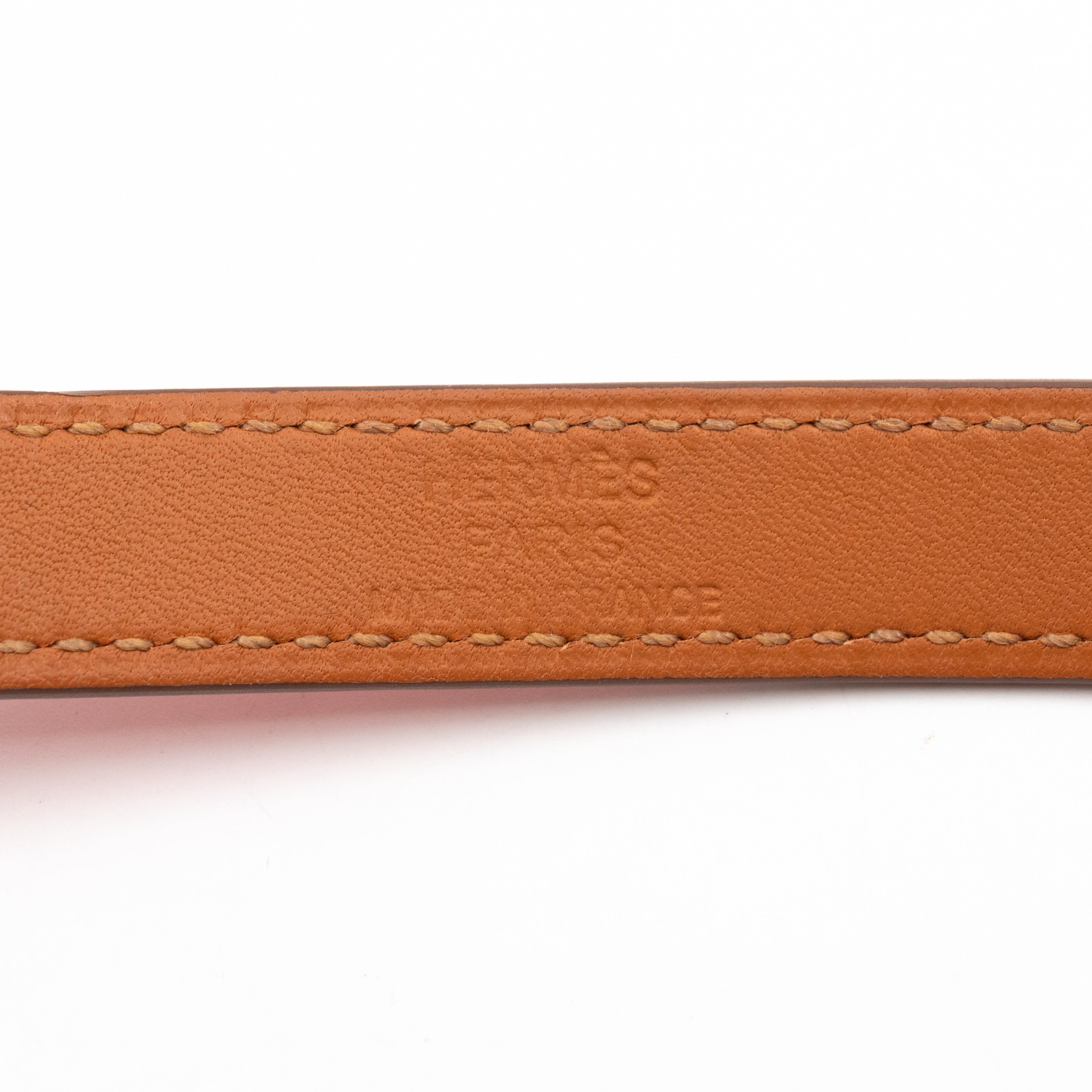 Kelly Double Tour Bracelet Rose Jaipur Leather