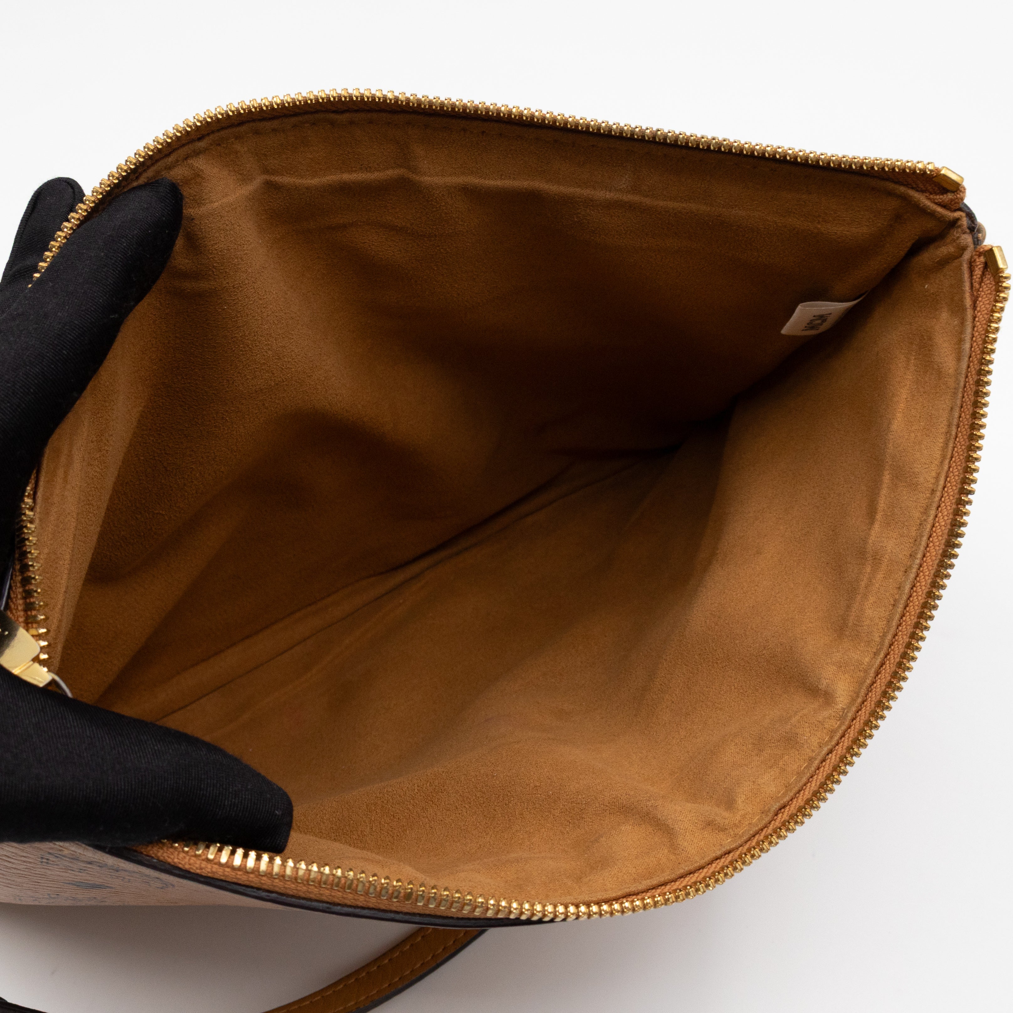 Zip Pouch Visetos Cognac