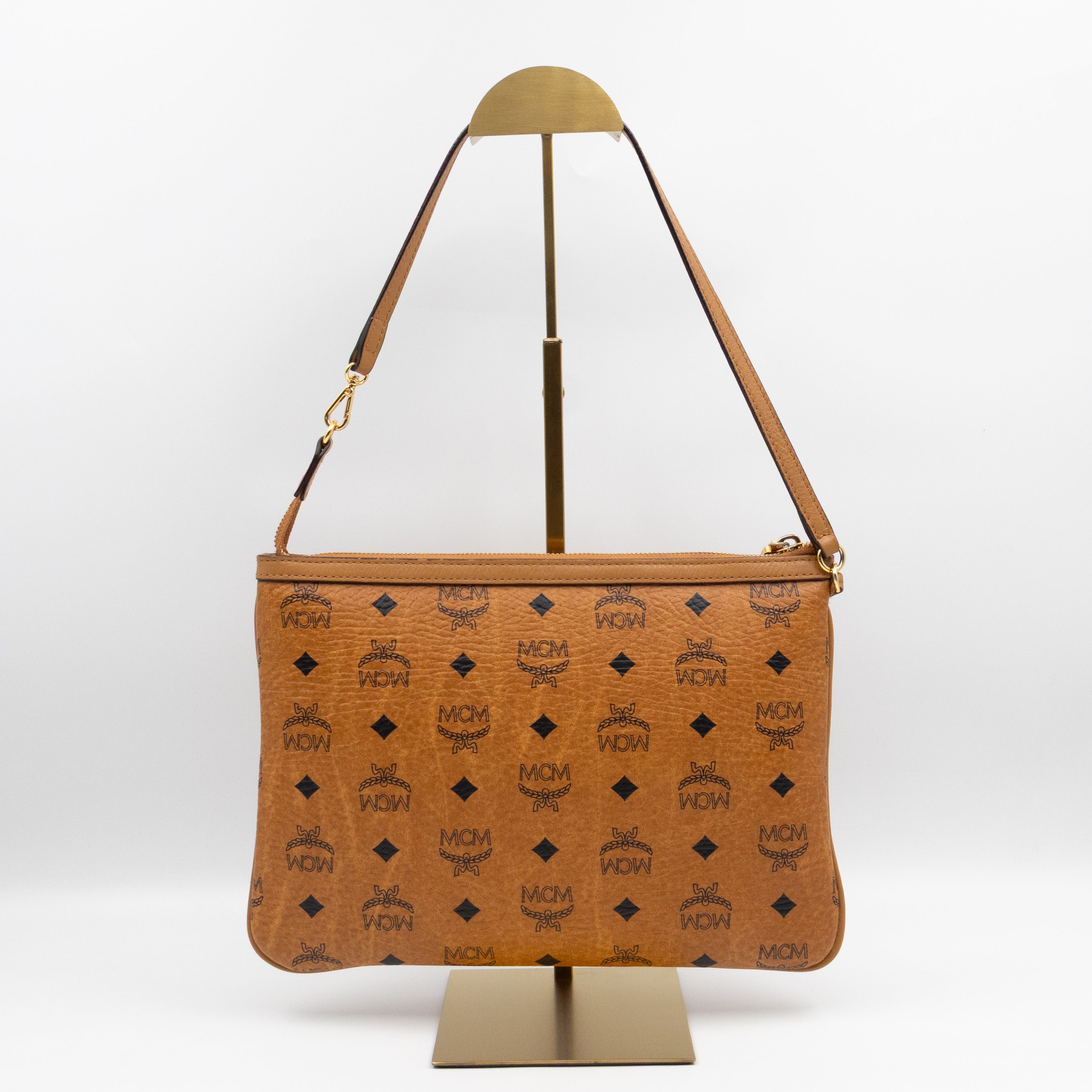 Zip Pouch Visetos Cognac