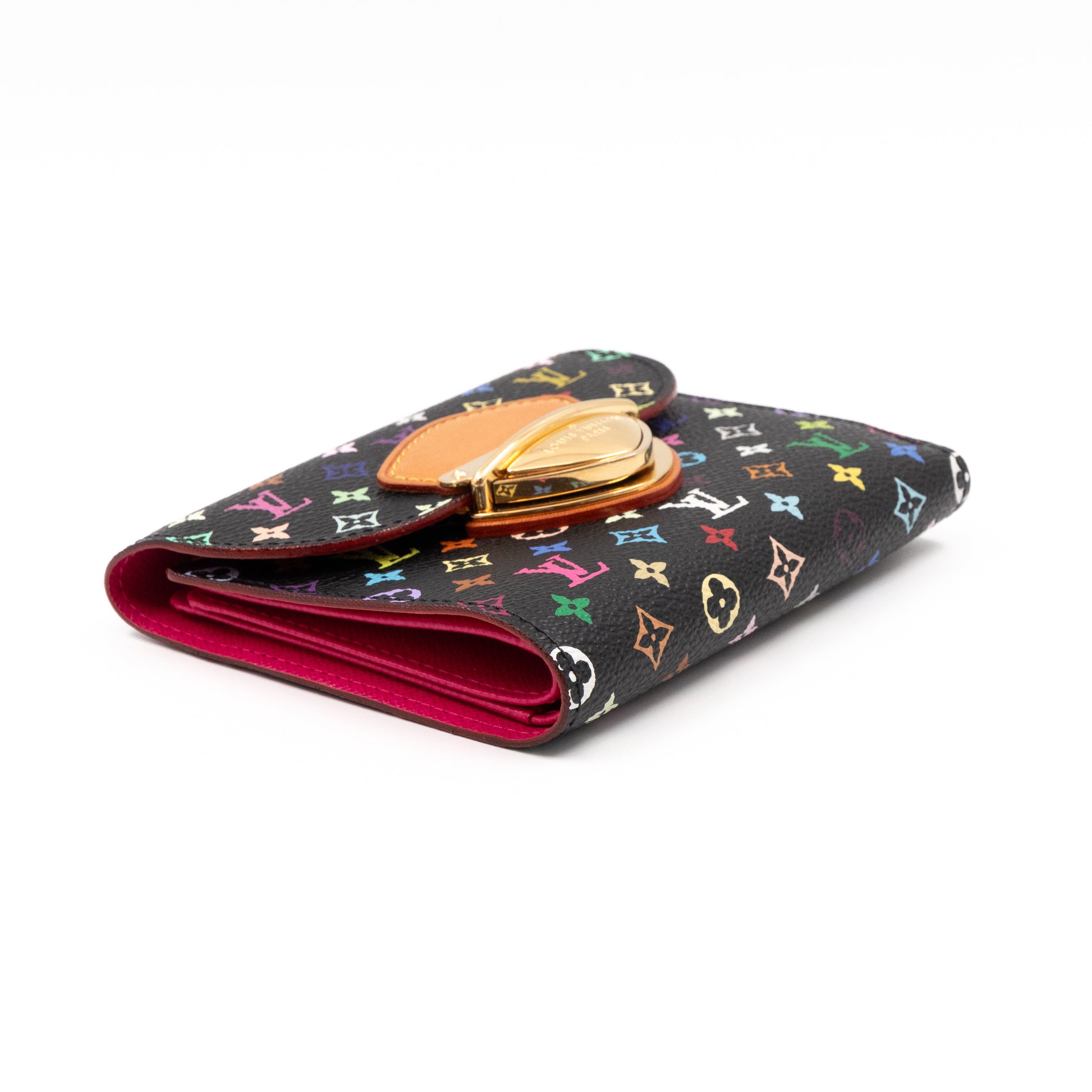 Louis Vuitton – Louis Vuitton Joey Wallet Monogram Multicolore