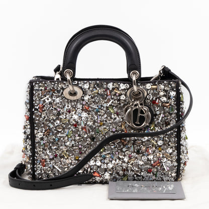 Diorissimo Mini Glitter Leather