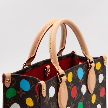 Onthego PM LV x YK Monogram Dots