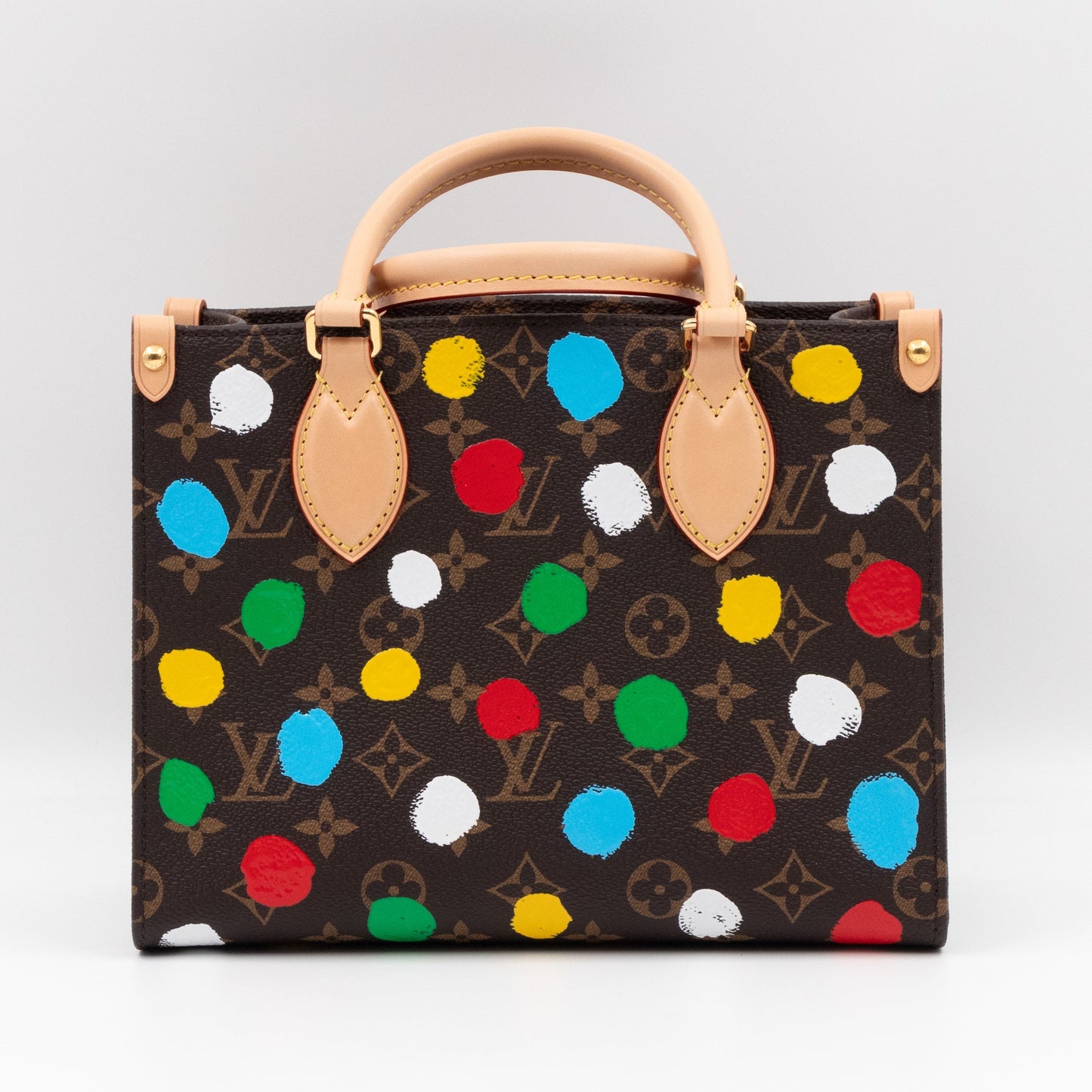 Onthego PM LV x YK Monogram Dots